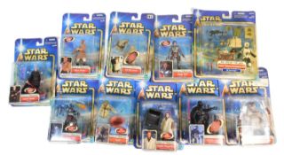 STAR WARS - ATTACK OF THE CLONES - HASBRO CARDED ACTION FIGURES