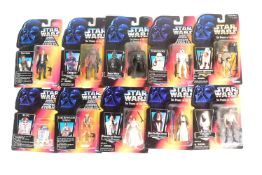 STAR WARS - COLLECTION OF MOC CARDED ACTION FIGURES