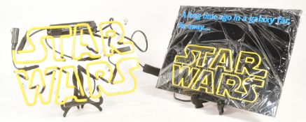 STAR WARS - 'STAR WARS' NEON LIGHT-UP DISPLAY SIGN