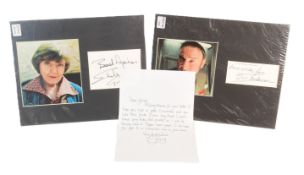 STAR WARS - AUTOGRAPHS - COLLECTION OF THREE