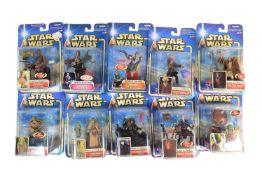 STAR WARS - ATTACK OF THE CLONES - HASBRO CARDED ACTION FIGURES