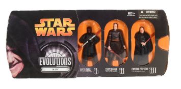 STAR WARS - EVOLUTIONS - BOXED ACTION FIGURE SET