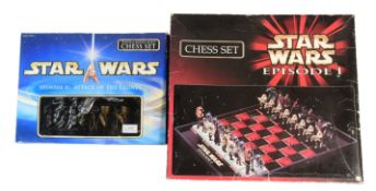 STAR WARS - CHESS - TWO BOXED SETS