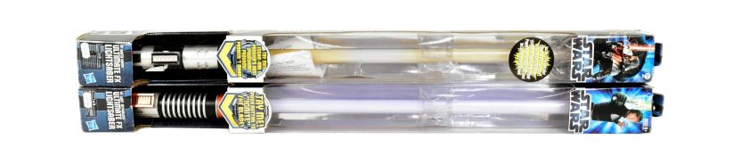 STAR WARS - HASBRO LIGHTSABERS - LUKE SKYWALKER & DARTH VADER