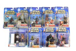 STAR WARS - ATTACK OF THE CLONES - HASBRO CARDED ACTION FIGURES