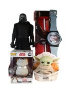 STAR WARS - ASSORTED LARGE ACTION FIGURES & ITEMS