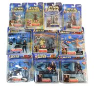 STAR WARS - ATTACK OF THE CLONES - HASBRO CARDED ACTION FIGURES
