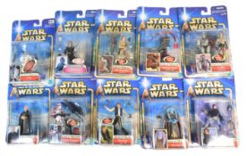 STAR WARS - ATTACK OF THE CLONES - HASBRO CARDED ACTION FIGURES