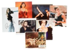 JAMES BOND 007 - BOND GIRLS - COLLECTION OF AUTOGRAPHS