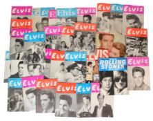 ELVIS PRESLEY - ELVIS MONTHLY - COLLECTION OF VINTAGE MAGAZINES