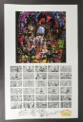 WALLACE & GROMIT CURSE OF THE WERE-RABBIT - SIGNED PRINT