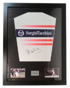 TENNIS - JOHN MCENROE - AUTOGRAPHED SHIRT DISPLAY