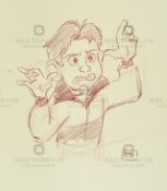 THE IRON GIANT - ORIGINAL DRAWING BY RICHARD BAZLEY