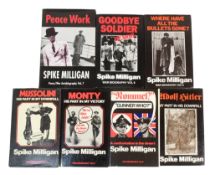 SPIKE MILLIGAN COMEDIAN WAR BIOGRAPHY BOOKS