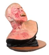 UNKNOWN PRODUCTION - LIFESIZE 1/1 SCALE VAMPIRE TRANSFORMATION BUST