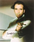 JAMES BOND 007 - SIR CHRISTOPHER LEE (D.2015) - SIGNED 8X10