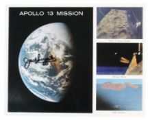 SPACE EXPLORATION - APOLLO 13 - JACK SWIGERT - VINTAGE SIGNED PHOTOGRAPH
