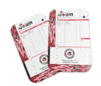 DOCTOR WHO - KERBLAM! - PRODUCTION USED PROP PACKING SLIPS