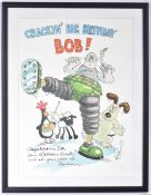 AARDMAN ANIMATIONS - ESTATE OF BOB BAKER - PERSONAL NICK PARK PAINTING