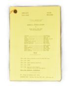 THE GOODIES (BBC 1970-1982) – ORIGINAL CAMERA SCRIPT