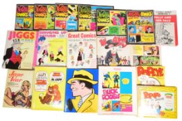 COLLECTION OF AMERICAN COMIC STRIPS & CARTOON VOLUMES