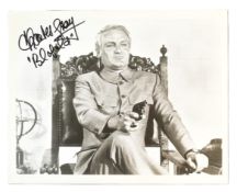 JAMES BOND 007 - CHARLES GRAY - DIAMONDS ARE FOREVER - RARE SIGNED 8X10