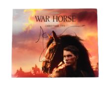 WAR HORSE (2011) - JEREMY IRVINE - SIGNED 8X10
