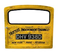ONLY FOOLS & HORSES - DAVID JASON + CAST SIGNED VAN DOOR