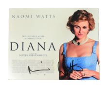 DIANA (2013) - NAOMI WATTS - SIGNED 8X10