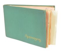 CRICKET - 1960S AUTOGRAPH ALBUM FILLED WITH CRICKET SIGNATURES