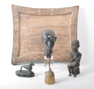COLLECTION OF 20TH CENTURY AFRICAN AND SOUTH ASIAN PIECES