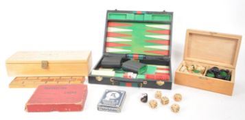COLLECTION OF VINTAGE 20TH CENTURY BOARD GAME PIECES
