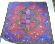 RAJASTHANI TORAN MIRROR WORK SHISHA WALL HANING