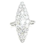 DIAMOND CLUSTER RING