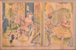 AFTER CLARKE HUTTON (1898-1984) - HARLEQUINADE