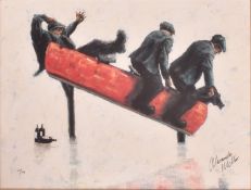 AFTER ALEXANDER MILLAR (B. 1960) - COWBOYS, 2004