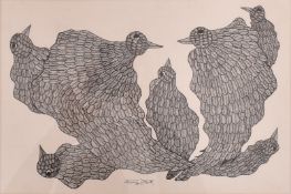 SANTU TEKAM (INDIAN) - UNTITLED GOND ART