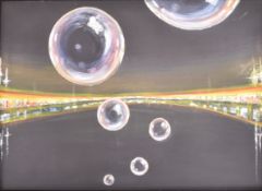 LES BENSON - REFLECTIONS - OIL ON CANVAS