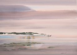 PETER HALL (B. 1958) - UNTITLED WATERCOLOUR ON PAPER