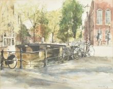 FRASER KING (B. 1969) - BICYCLES, AMSTERDAM
