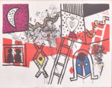 ALAN DAVIE (1920-2014) - SNAKES & LADDER, 1970