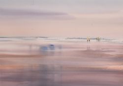 PETER HALL (B. 1958) - UNTITLED WATERCOLOUR ON PAPER