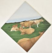 JOHN P. HENDERSON (1943-2022) - UNTITLED OIL ON CANVAS, 1972