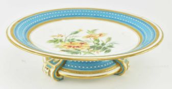 MINTON - 19TH CENTURY PORCELAIN TAZZA