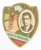 BAINES GOLD MEDAL FOOTBALL CARDS. STANLEY WHEELERS CARD