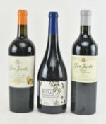 THREE DON JACOBO RIOJA & VINE ROOTS GARNACHA RIOJA RED WINE BOTTLES (3)