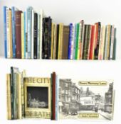 BATH LOCAL INTEREST. COLLECTION OF HARDBACK REFERENCE BOOKS ON BATH
