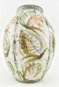 DENBY - GLYN COLLEDGE - MID CENTURY LARGE STUDIO ART POTTERY VASE