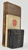 FOUR 19TH & 20TH CENTURY MINIATURE POCKET RELIGIOUS BOOKS