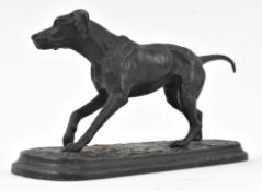 EARLY 20TH CENTURY EDWARDIAN FIGURINE OF A POINTER DOG